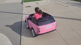 Pink Range Rover Ride On Review