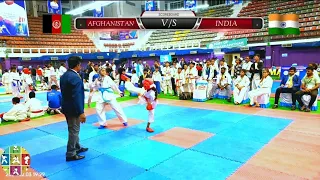 7th INTERNATIONAL KARATE CHAMPIONSHIP 2024 KUMITE : PLAYER- E.JOYOSHNA  FINALFIGHT#viral #fight