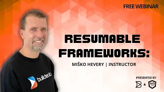 Resumable Frameworks: | Miško Hevery | ng-conf 2022 Webinar