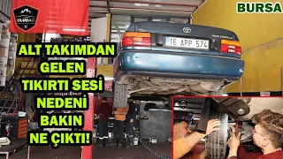 ÇUKURLARDAN GEÇERKEN GELEN TIKIRTI SESLERİNİN NEDENİ (Toyota Corolla XL)