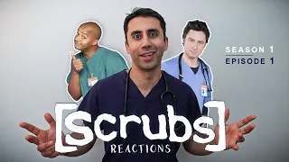 Real Doctor Reacts To SCRUBS Season 1 Episode 1 | Medical Drama Review