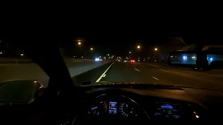 2014 Audi S4: POV Night Drive (modified)