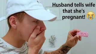 HUSBAND TELLS WIFE SHES PREGNANT! (Emotional)  | ZOE HAZEL
