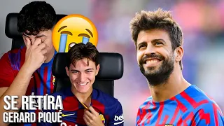 PIQUÉ SE RETIRA del BARÇA *Eric LLORA*