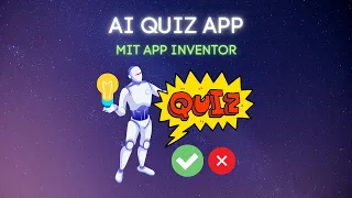 AI Quiz App Demo || MIT App Inventor || AI (Voice) || Lists in MIT App Inventor