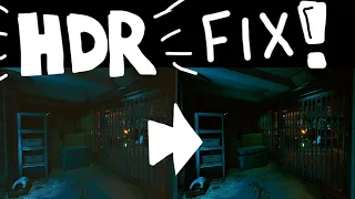 How to fix raised black levels in any HDR game! *