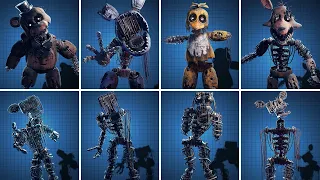 FNAF AR Stylized TJOC Animatronics Workshop Animations