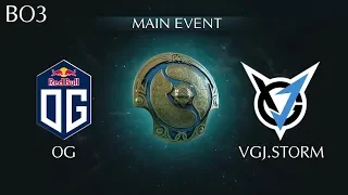 Highlights OG vs VGJ.S TI8 Main Event | VGJ Storm vs OG The International 2018