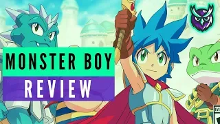 Monster Boy and the Cursed Kingdom Nintendo Switch Review (One of the BEST platformers!)