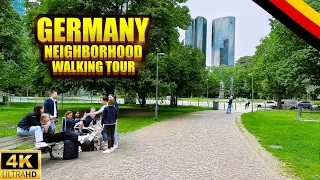 Germany Walking Tour 2023 | Frankfurt | Mainz | Wiesbaden | 4K