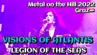 Visions of Atlantis - Legion of the Seas @Metal on the Hill, Graz🇦🇹 August 13, 2022 LIVE 4K HDR