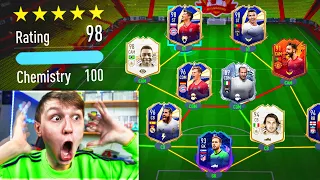 98 RATED!!! -  HIGHEST RATED FUT DRAFT EVER!! (FIFA 21)