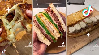 ✨The BEST sandwich recipes EVER!!✨ | ASMR Eating | ASMR Sounds | Tiktok compilation