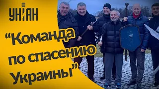 "Команда по спасению Украины": сеть рассмешило фото Авакова с Комаровским, Шустером и Гордоном