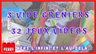 #66 - VIDE GRENIER LIVE à la Campagne, avec beaucoup de jeux vidéo, jouet, BD et TINTIN ☀️