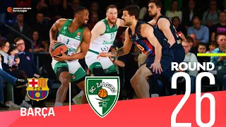 Mirotic on fire leads Barca past Zalgiris! | Round 26, Highlights | Turkish Airlines EuroLeague