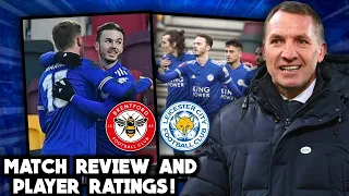 BRENTFORD 1-3 LEICESTER CITY! Cengiz Ünder SCORES To Send Leicester Into Round 5! | Match Review |