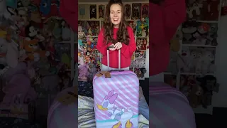 Unboxing my Disney suitcase 🏰 #americantourister #disney #disneyelz #disneyuk #disneysuitcase