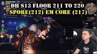 Lifeafter - DH s13 floor 211 to 220 | 212 Spore & 217 Em Core ( NO MUSIC )