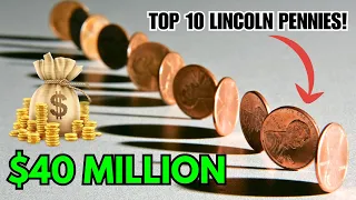 10 SUPER RARE PENNIES WORTH MONEY - LINCOLN PENNY COINS TO LOOK FOR!