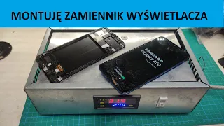 SAMSUNG A50 Wymiana wyświetlacza na zamiennik - naprawa w domowych warunkach