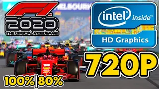 F1 2020 || Intel HD/UHD 520/530/620/630 + i5 9300H Performance Test || 720p Benchmark