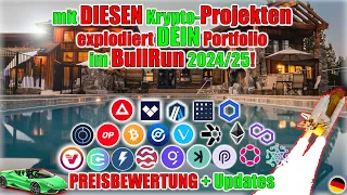 mit Low und Micro-Caps im BullRun 2024/25 durchstarten❓| sehr riskantes Krypto Portfolio❗️-Deutsch