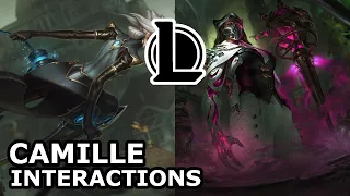 Swain knows more about her | Camille Interactions with Other Champions | League of Legends Quotes