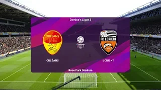 PES 2020 | Orleans vs Lorient - France Ligue 2 | 03 December 2019 | Full Gameplay HD