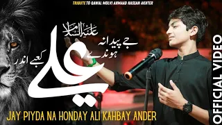 New Manqabat | Jay Piyda Na Honday Ali Kahbay Ander | Behlol Ali | Qawali 2023 | Official Video