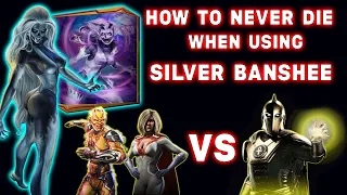 How To Never Die Again As Silver Banshee Vs Dr Fate Injustice 2 Mobile Raid Guide