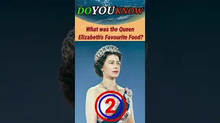Queen Elizabeth Favorite Food || Queen Elizabeth || The Queen || Royal Family of England #shorts