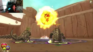 Wizard101 BALANCE WIZARD QUESTING THROUGH MIRAGE Gameplay