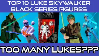 Star Wars Black Series Luke Skywalker Top 10 Action Figures. Which Luke is your favorite?