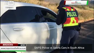 SAPS Police vs Sports Cars in South Africa | A45 AMG | C63 AMG | BMW X5 M