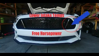 Free Horsepower & Lower Intake temps "Ram Air" for your 2018+ Mustang GT