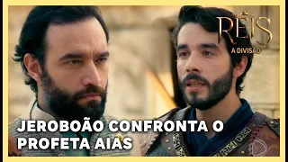 NOVELA REIS: Jeroboão confronta o profeta Aias por apoiar Roboão