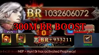 300M BR boost | 1B BR reached | Legacy of Discord