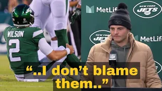 Zach Wilson Responds to Jets Fans Booing Him | Jets vs Jags