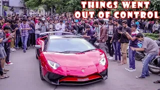 Millionaire arrives in ₹10 Crore Lamborghini & This happened | Reactions!!