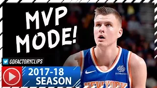 Kristaps Porzingis Full Highlights vs Cavaliers (2017.10.29) - 32 Pts, 12 Reb, BEAST!