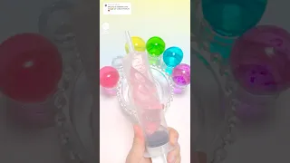 🩷+💙Tape Balloon DIY with Super Giant Orbeez and Nano Tape‼ - 🐸초초대왕개구리알 테이프풍선 만들기!#밍투데이#테이프풍선