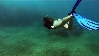 Bond Girl Diving Hawaii GoPro Hero 3