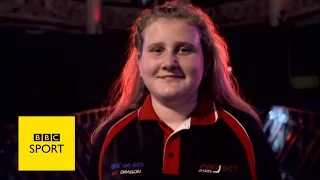 Meet the 12-year-old-darts sensation - BBC Sport