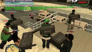 [SAMP-RP] Каникулы в Grove Street #2.{Тырим маты с ЛСС}