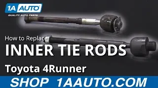 How to Replace Inner Tie Rod Ends 03-09 Toyota 4Runner