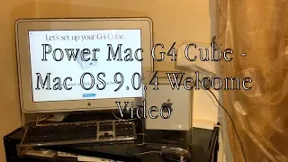 Power Mac G4 Cube - Mac OS 9 Intro Video