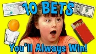 Kids React to 10 Bets You Will Always Win