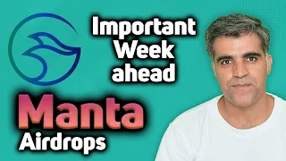 Crypto Market Latest News Updates Important Week for Manta Airdrop