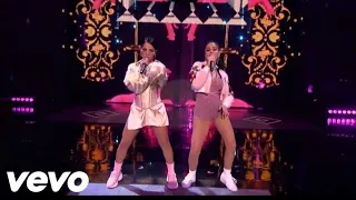 Becky G Sin Pijama Ft  Natti Natasha Presentación MTV Miaw 2018